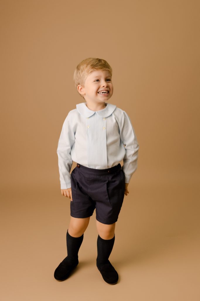 Camisa Biondi Celeste