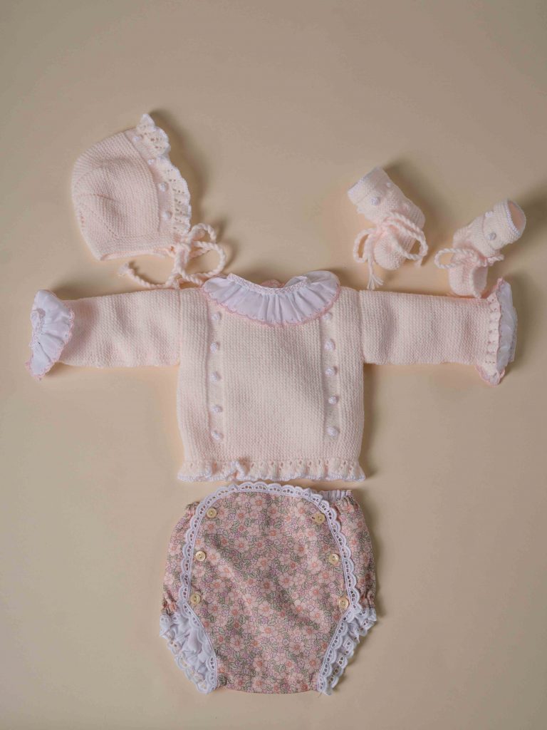 Capota bodoques niña | Rosa