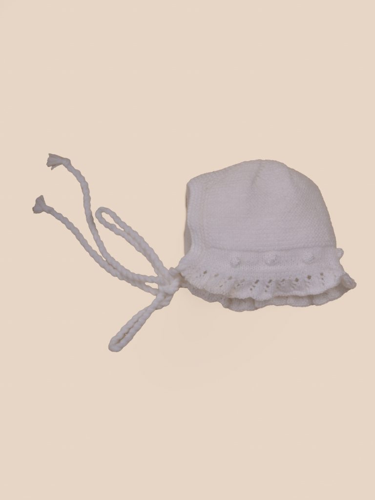 Conjunto de punto niña Bodoques | Blanco