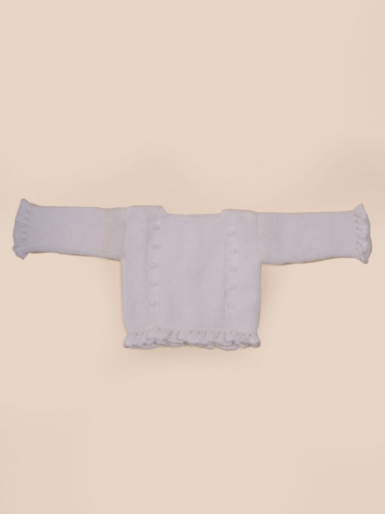 Conjunto de punto niña Bodoques | Blanco