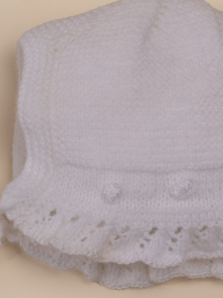 Conjunto de punto niña Bodoques | Blanco