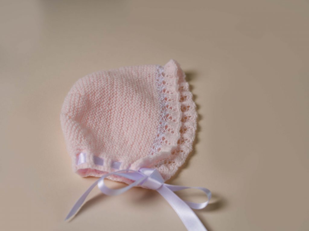 Conjunto de punto niña India | Rosa
