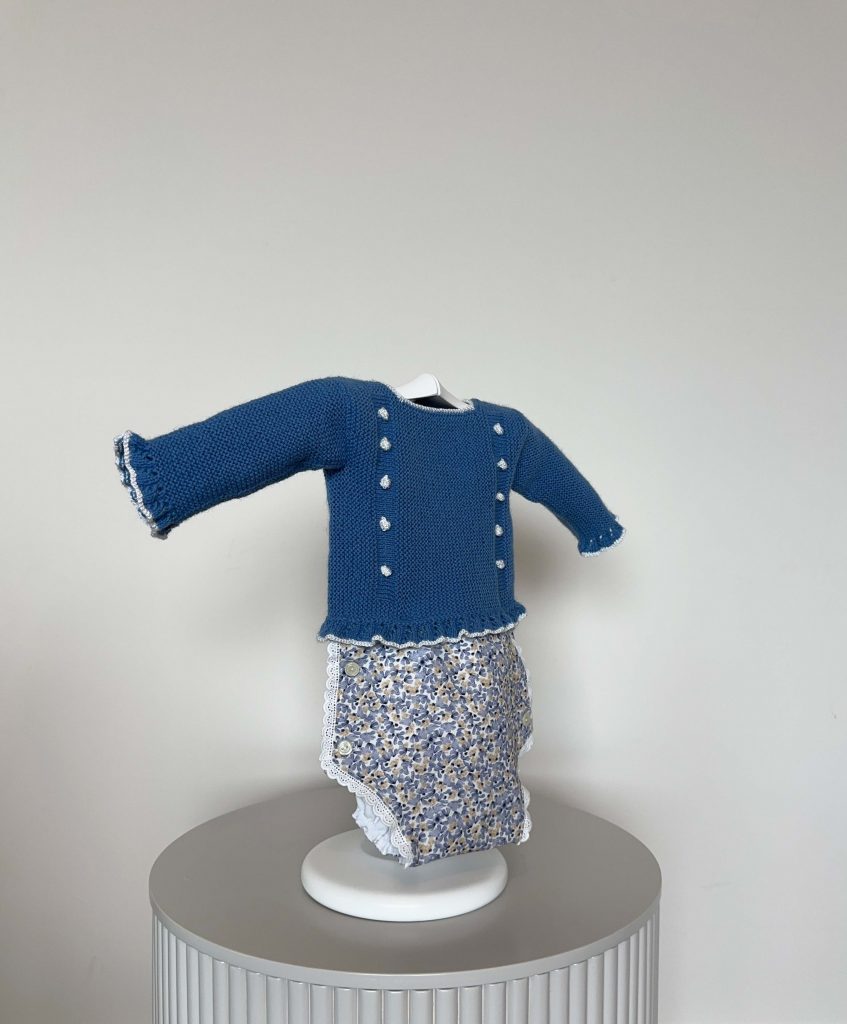 Jersey bodoques azul inglés